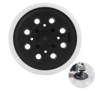 leruiyezs Plateau Ponceuse Pour Bosch Avec Système scratch 125 Mm 8 Trous Pour Ponceuse Excentrique Compatible Avec Bosch PEX 400 AE Utilisation Bois Métal Plastique