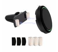 leruiyezs Support Magnétique pour OOONO CO-Driver NO2 Support De Voiture pour OOONO CO-Driver NO2 Fixation Grille Ventilation Clip Stable Aimant Intégré Installation Facile Accessoire Auto