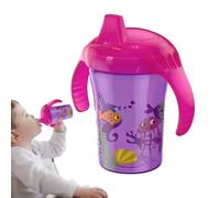 Leryveo Bouteille d'eau d'apprentissage pour tout-petits, gobelets pour tout-petits | Tasse d'entraînement de transition en bec de canard pour lait avec 2 poignées | Fournitures d'alimentation pour
