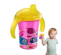 leryveo Gobelet d'apprentissage pour tout-petits, gobelet d'apprentissage pour tout-petits | Tasse d'entraînement de transition en bec de canard pour lait avec 2 poignées,Fournitures d'alimentation