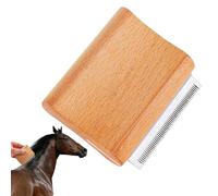 Leryveo Outil de toilettage pour chiens, outil de toilettage pour animaux de compagnie - Toiletteur professionnel en bois pour animaux de compagnie | Brosse ergonomique en bois pour toilettage de