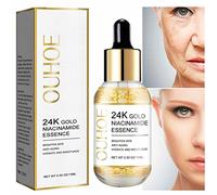 leryveo Visage Niacinami- niacinamiblanchissante pour Le Visage en Or 24 carats, éclaircissante 15 ML, LiquiAnti-Taches Anti-Imperfections, hydratant pour Le Visage