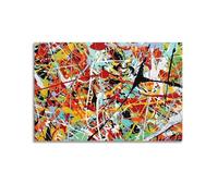 Les 10 affiches d'art Jackson Pollock sont adaptées pour décorer le salon, la chambre, le bureau, le restaurant, le couloir, la chambre d'enfant, etc. Sans cadre 30 x 45 cm