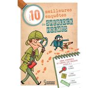 Les 10 meilleures enquêtes de Sherlock Holmes - Sandra Lebrun - Larousse - cartonné - Livre-jeu
