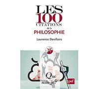 Les 100 citations de la philosophie