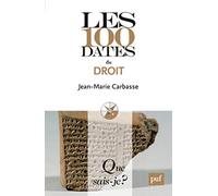 Les 100 dates du droit