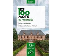 Les 100 Mots Du Patrimoine