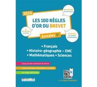 Les 100 règles d'or du Brevet 2024 - La Compilation Collectif (Auteur)