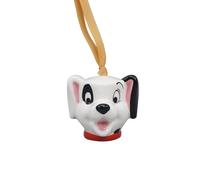 Disney 101 Dalmatiens Décoration de Sapin à Suspendre - Patch - 7,4 cm x 4,8 cm x 5,7 cm - Ornement - Décorations de Sapin de Noël Disney - 101 Cadeaux dalmatiens
