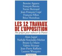 Les 12 travaux de l'opposition Nos projets pour redresser la France - Collectif - Flammarion - broché - Essai