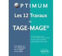Les 12 Travaux du TAGE-MAGE® - Robin Morth - Ellipses - broché - Scolaire / Universitaire