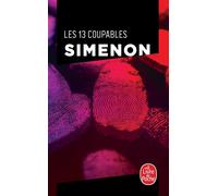 Les 13 Coupables - Georges Simenon - Lgf - Poche - Roman