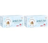 Les 2 Marmottes - Infusion Après-Ski 30 sachets - Thym, Citron et Eucalyptus - Réconfortant et respirant - Made In France - Sans arômes ajoutés - 45g, 1 Unité (Lot de 2)