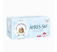 Les 2 Marmottes - Infusion Après-Ski Thym Citron Eucalyptus - 30 sachets | Tisane Réconfortante et respirante, Made In France, Sans arômes ajoutés, 45g