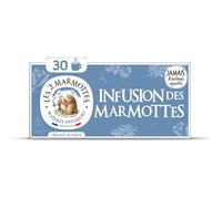 LES 2 MARMOTTES Infusion Des Marmottes - Tisane Calmante et Relaxante - Format Boîte de 30 Sachets - 1,38 kg - Fabriqué en France - Sans Arômes Ajoutés - Maîtres Infuseurs depuis 1976 - Lot de 3
