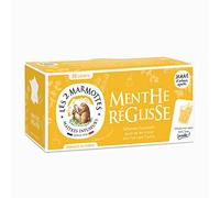 Les 2 Marmottes - Infusion BIO Menthe Réglisse - Menthe Poivrée et Douce - Fraiche et Boisée - Tisane Gourmande - A Consommer Chaud ou Froid - Made In France - Sans arômes ajoutés - 42g