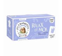 Les 2 Marmottes - Infusion Relax & Moi Tilleul Camomille - 30 sachets
