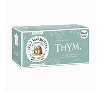 Les 2 Marmottes - Infusion Thym des Marmottes 30 sachets - Anti rhume - Bien-Être et Relaxation - Pour dégager les voies respiratoires - Made In France - Sans arômes ajoutés - 35g