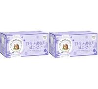 Les 2 Marmottes Thé Mince Alors ? - Thé vert 100% BIO et pétales de rose - Cure amincissement et remise en forme - Sans arômes ajoutés - 30 Sachets par boite - Made in France - 63g (Lot de 2)