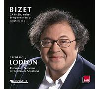 Les 2 Suites de Carmen Georges Bizet (Compositeur), Frédéric Lodéon (Chef d'orchestre), Orchestre National de Bordeaux Aquitaine (Formation) https://www.fnac.com/a1939440/Georges-Bizet-Les-2-Suites-de-Carmen-CD-album?oref=1b3a52ce-7305-df24-c835-0e8b2a082213