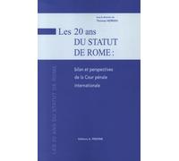 Les 20 ans du Statut de Rome : bilan et perspectives de la Cour pénale internationale