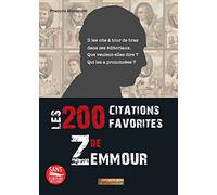 Les 200 citations favorites de Zemmour