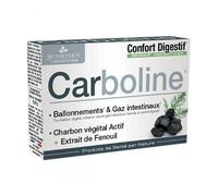 Les 3 Chênes Carboline Carbón Vegetal 30comp