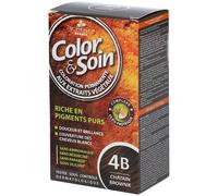 Les 3 Chênes® Color & Soin® 4B chatain brownie Lotion(S) 135 ml