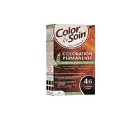 Les 3 Chênes Color & Soin Coloration permanente sans ammoniaque 4G Châtain doré 135 ml