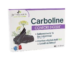 Les 3 Chênes Digestion Carboline 30 gélules