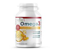 Les 3 Chênes Oméga 3 (EPA/DHA) Vitamine E – 120 capsules