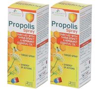 Les 3 Chênes® Propolis Spray Buccal 2x25 ml