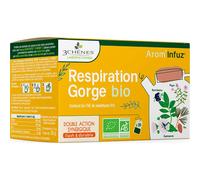 Les 3 Chênes Tisane Respiration Gorge Bio 20uds