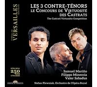 Les 3 Contre-ténors Le Concours De Virtuosité Des Castrats Dvd Inclus CD