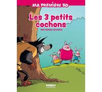 Les 3 petits cochons - édition brochée - Léturgie - Bamboo Eds - broché - Bande dessinée jeunesse