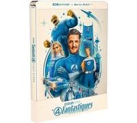 Les 4 Fantastiques : Premiers Pas [4K Ultra HD + Blu-Ray-Édition SteelBook limitée]