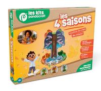 Collectif – Les 4 saisons – Kit Pandacraft dès 4 ans : Construis ton arbre des saisons !