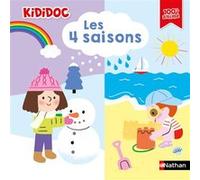 Les 4 saisons - Livre animé Kididoc- Dès 4 ans