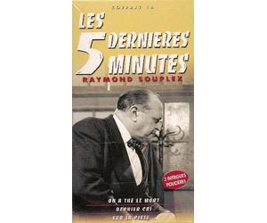 Les 5 Dernieres Minutes Raymond Souplex Coffret 16 On a tue le mort Dernier cri Sur la piste (VHS)