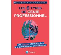 Les 6 types de génie professionnel: Une réponse à la frustration, à la culpabilisation et au burn-out
