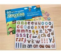 Les 60 lettres mobiles zoogotos - Apprends les lettres en script en t'amusant et découvre le plaisir de former tes premiers mots - Cécile De Vigan - Arcature - Scolaire / Universitaire