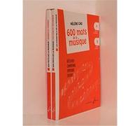 Les 600 mots de la musique - COFFRET Hélène CAP (Auteur)