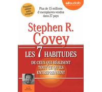 Les 7 Habitudes De Ceux Qui Réalisent Tout Ce Qu'ils Entreprennent - (1cd Audio Mp3)