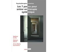 Les 7 portes pour entrer en thérapie systémique - Stefano Cirillo - Fabert Eds - broché - Etude