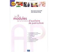 Les 8 modules de la formation d'auxiliaire de puériculture