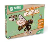 Les abeilles - Kit Pandacraft dès 8 ans: Fabrique ta maquette d'abeille et fais-la voler !