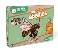 Les abeilles - Kit Pandacraft dès 8 ans: Fabrique ta maquette d'abeille et fais-la voler !
