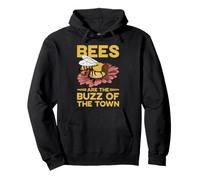 Les Abeilles sont Le Buzz de la Ville Funny Quote Sweat à Capuche