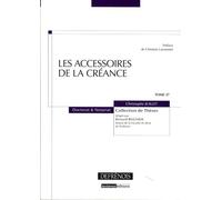 Les accessoires de la créance