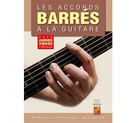 Les accords barrés à la guitare (Livre grand format avec enregistrements audios et vidéos à télécharger)